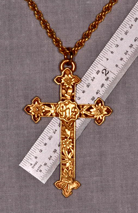 Budded Cross - Gold